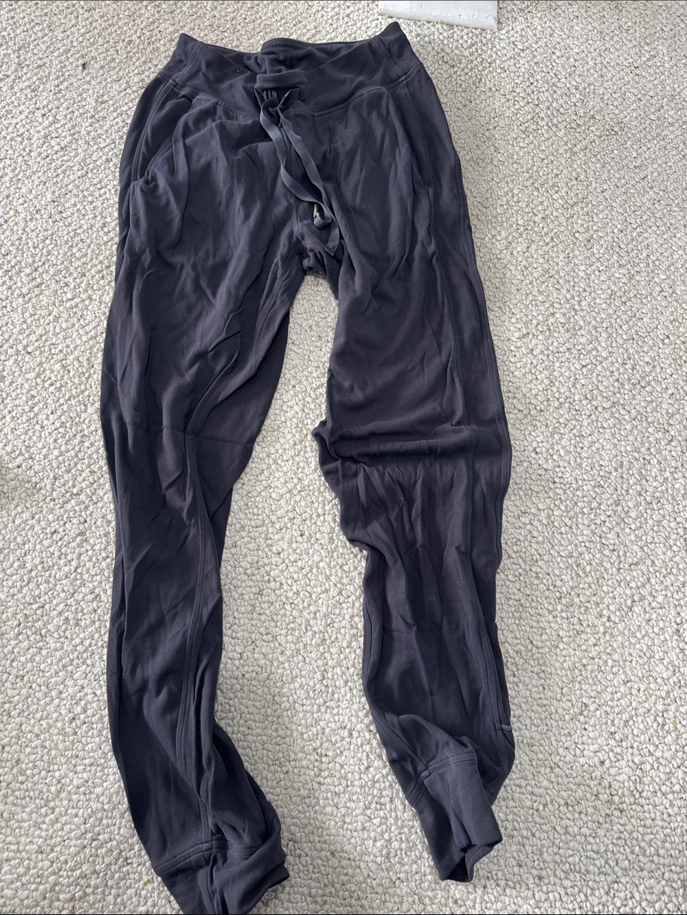 lululemon athletica Black Track Jogger Pants